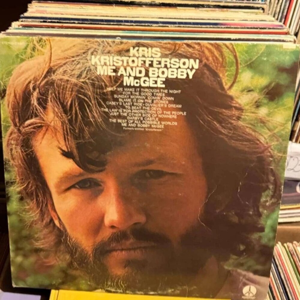 Kris Kristofferson – Me And Bobby McGee Vintage 33rpm VG+ AB80